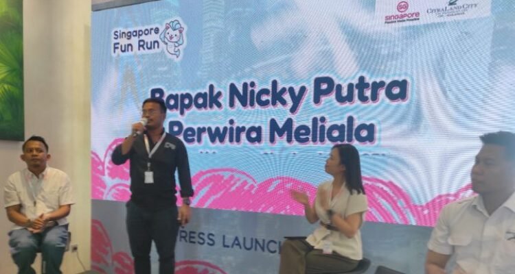 Singapore Fun Run di Kawasan CPI Jadi Rangkaian HUT Ke-419 Kota Makassar