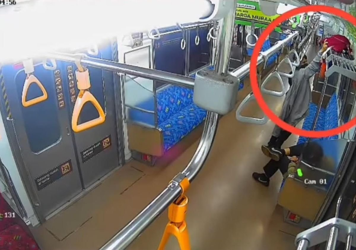 Spesialis Pencuri Tas Penumpang KRL yang Tertidur Ditangkap di Stasiun Tebet